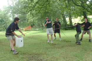 Water Lift Team Game